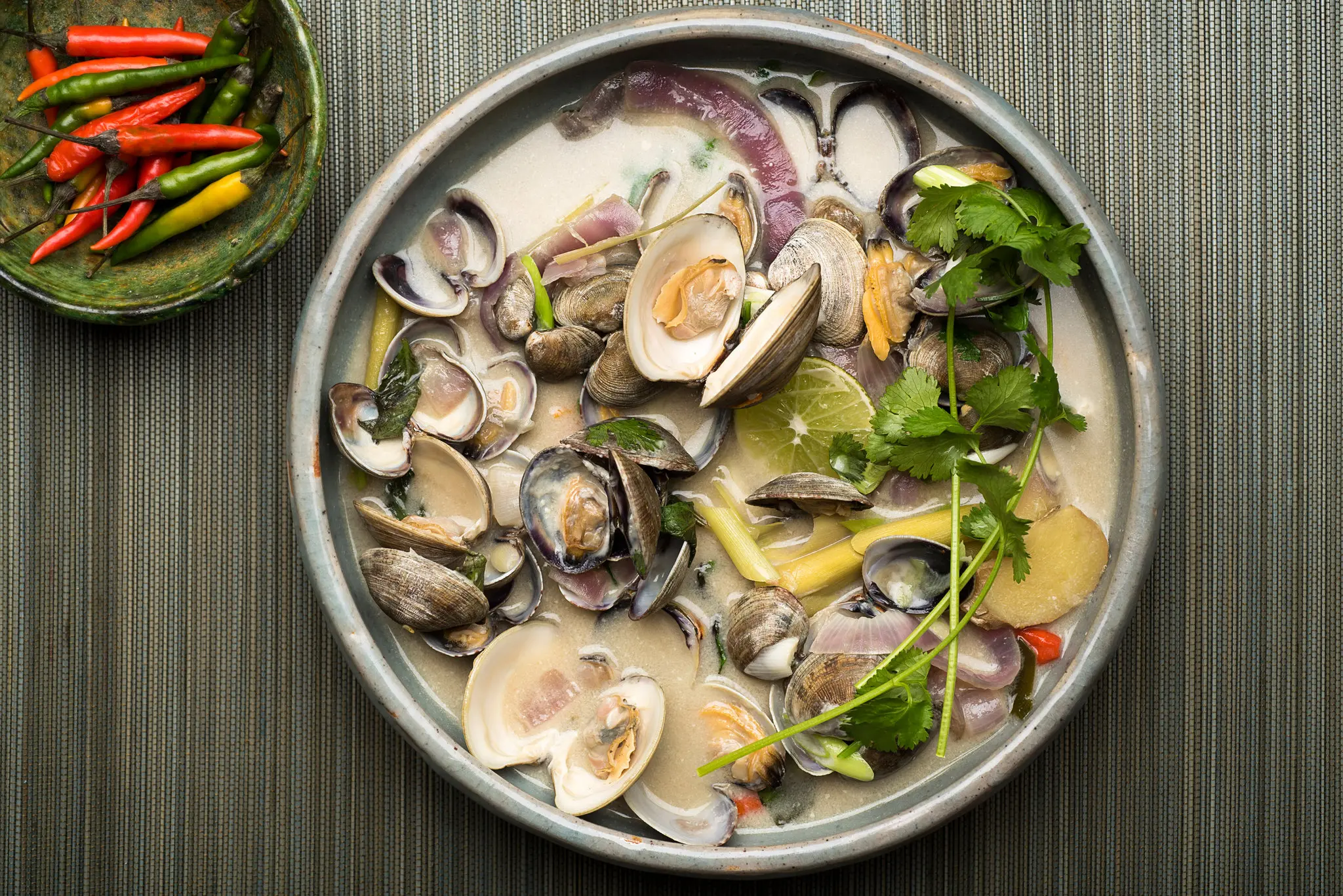 Tahitian Coconut Vanilla Clams